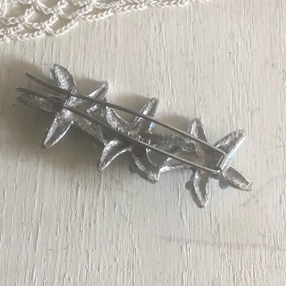 Vintage Starfish Barrette